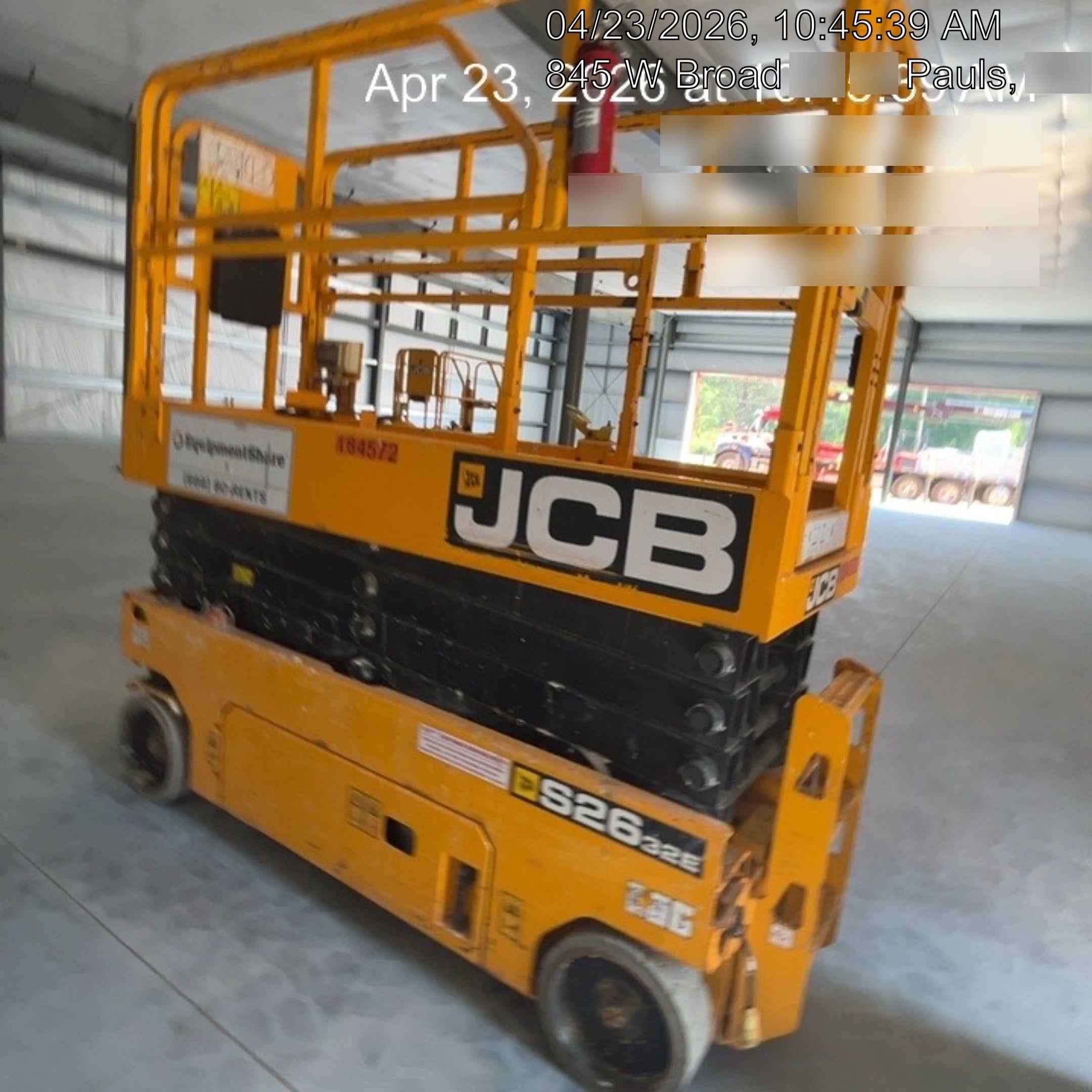 2021 JCB S2632E