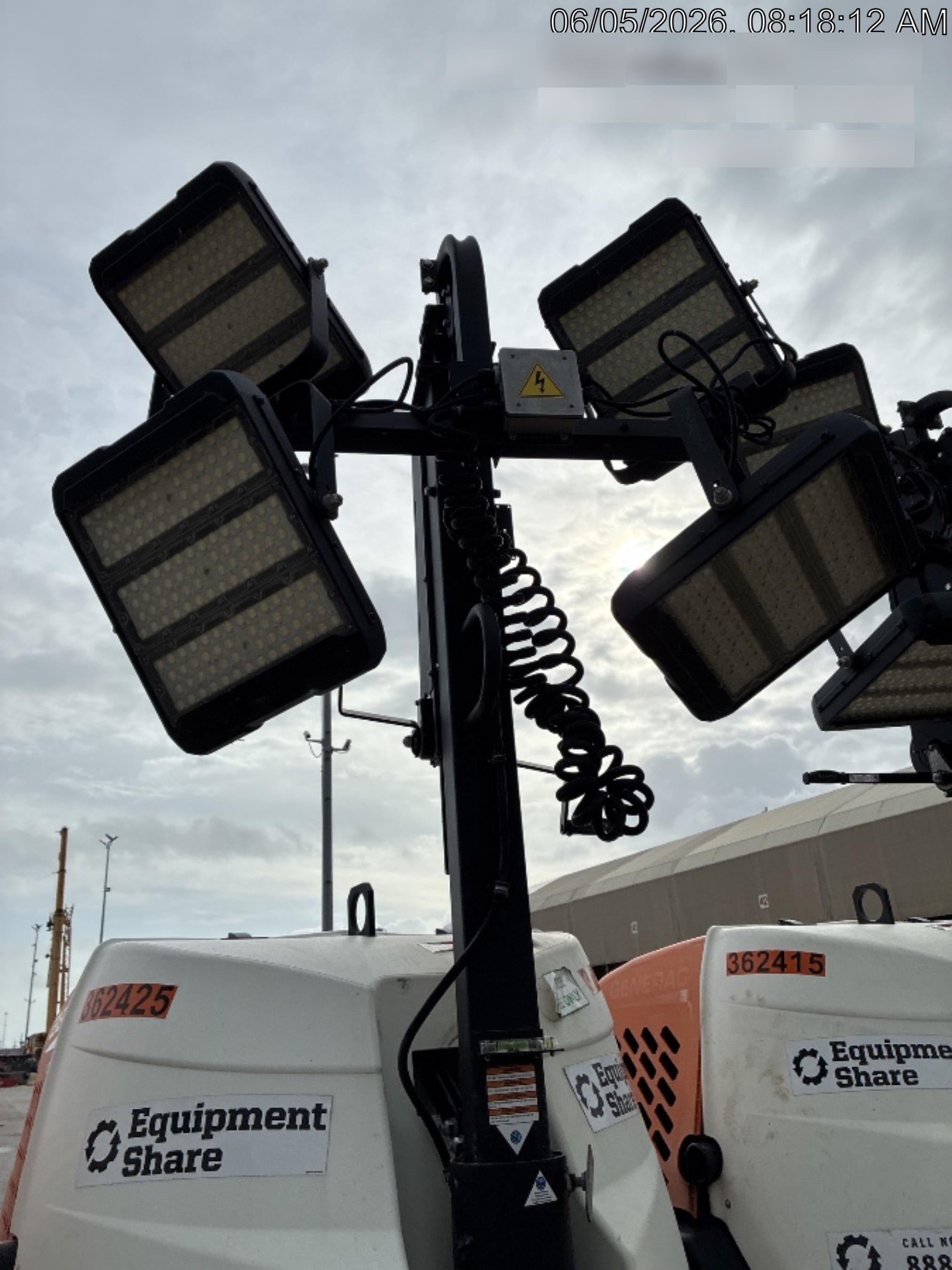 2023 Generac MLT2 Diesel, Flex Switch 120V Input, Powerzone Controller, 
(4) 320W LED Lights, 4kW Generator, 39.9 Gal Fuel Tank, 2" Ball, T3