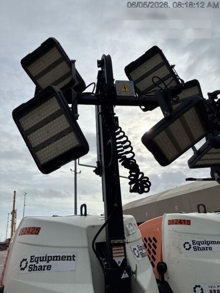 2023 Generac MLT2 Diesel, Flex Switch 120V Input, Powerzone Controller, 
(4) 320W LED Lights, 4kW Generator, 39.9 Gal Fuel Tank, 2" Ball, T3