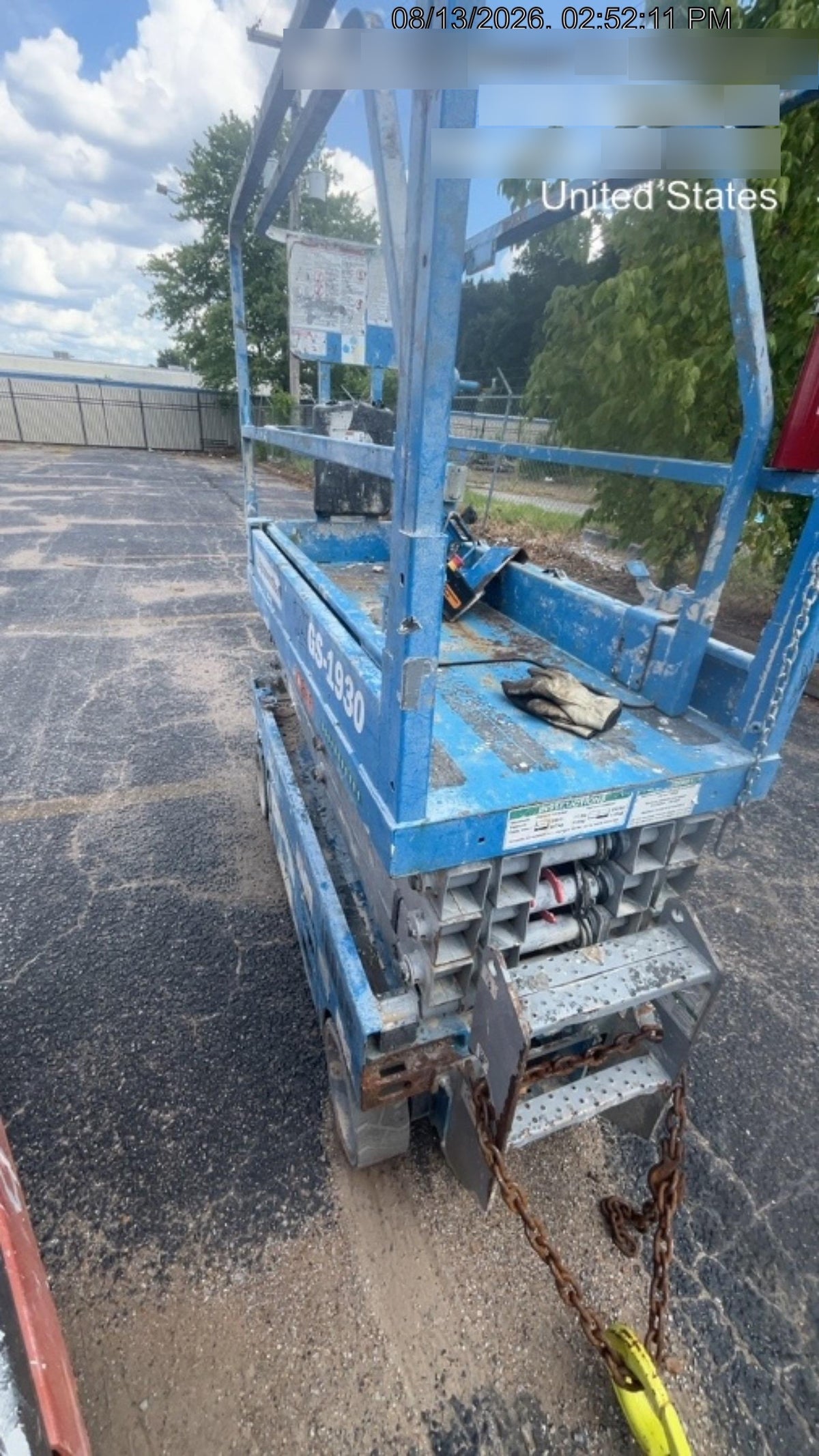 2018 Genie GS-1930 Genie GS-1930 Scissor Lift w/Standard Options