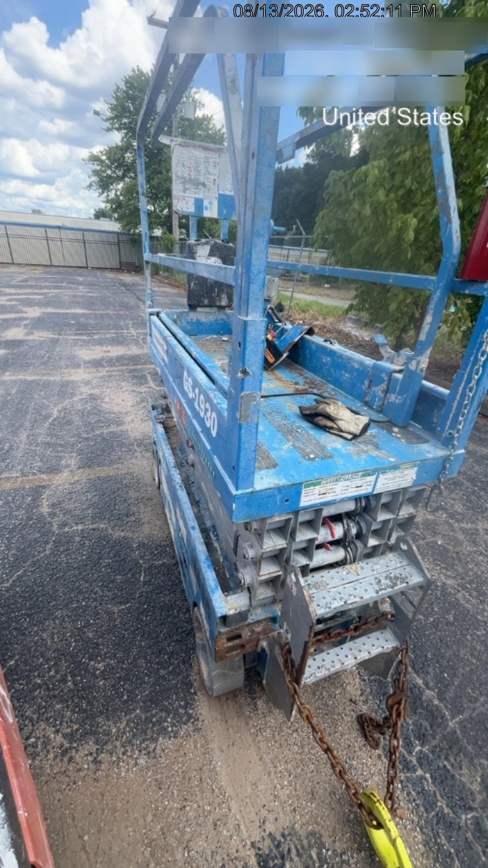 2018 Genie GS-1930 Genie GS-1930 Scissor Lift w/Standard Options