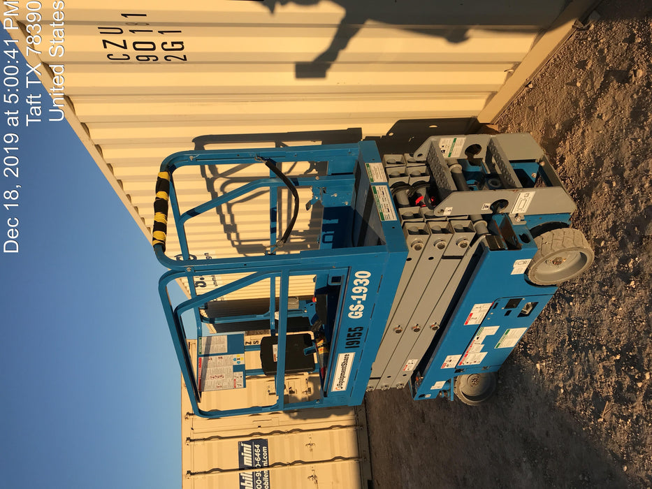 2018 GENIE GS-1930