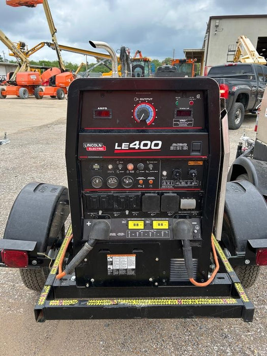 2024 Lincoln Electric LE400 Kubota V1505, Trlr, Cable Rack, Light Kit, ES Decals, T3