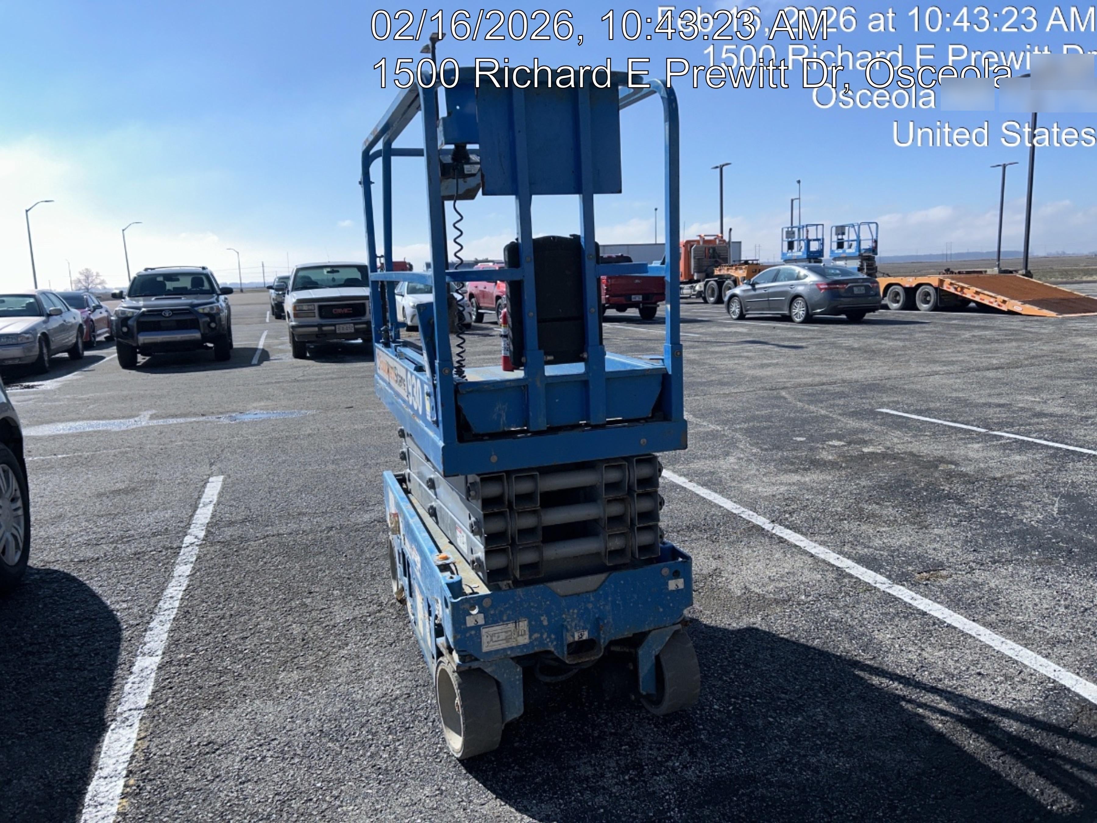 2018 Genie GS-1930 Genie GS-1930 w/Fixed Rail, Chain Entry