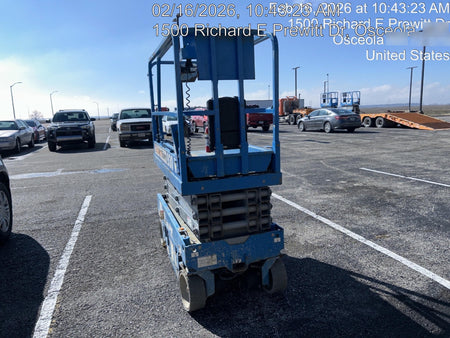 2018 Genie GS-1930 Genie GS-1930 w/Fixed Rail, Chain Entry