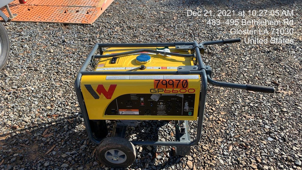 2020 WACKER NEUSON GP6600A