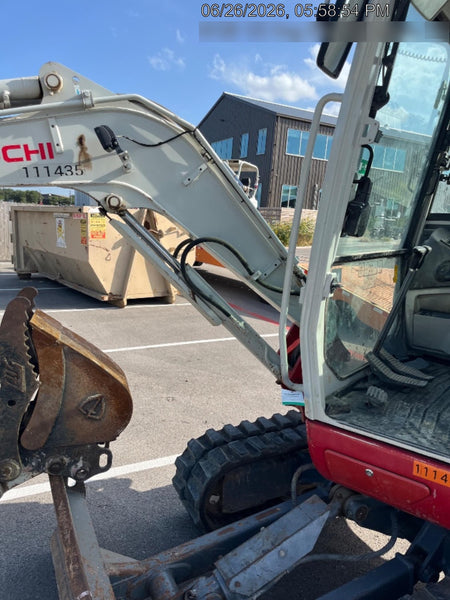 2020 Takeuchi TB-235-2CR Cab/Heat/Air, Rubber Tracks, Manual TAG QC