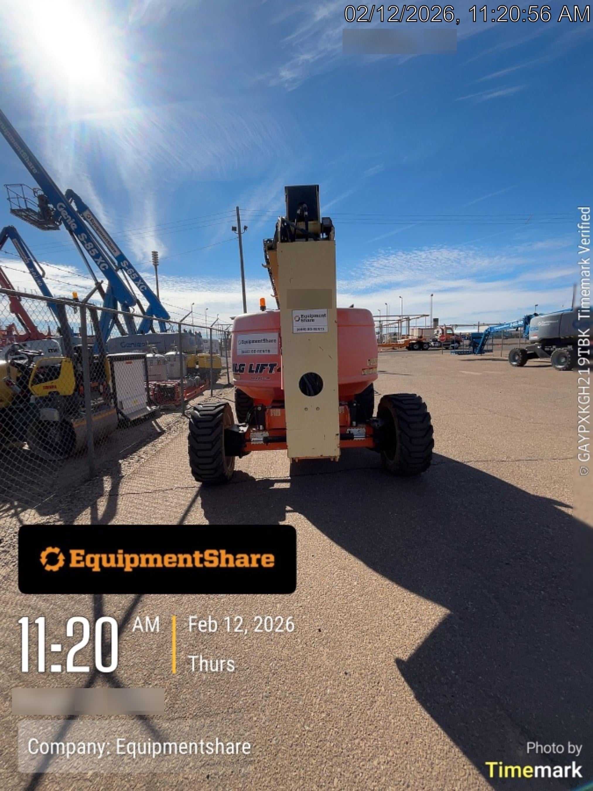 2019 JLG 600AJ