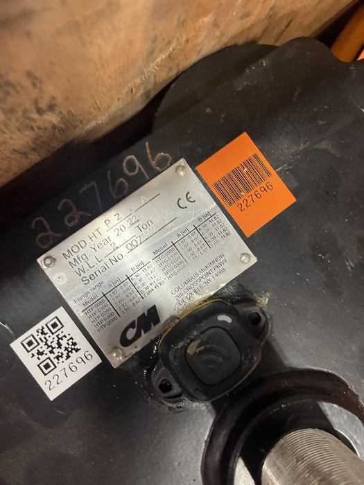 2022 COLUMBUS MCKINNON HTP0200A