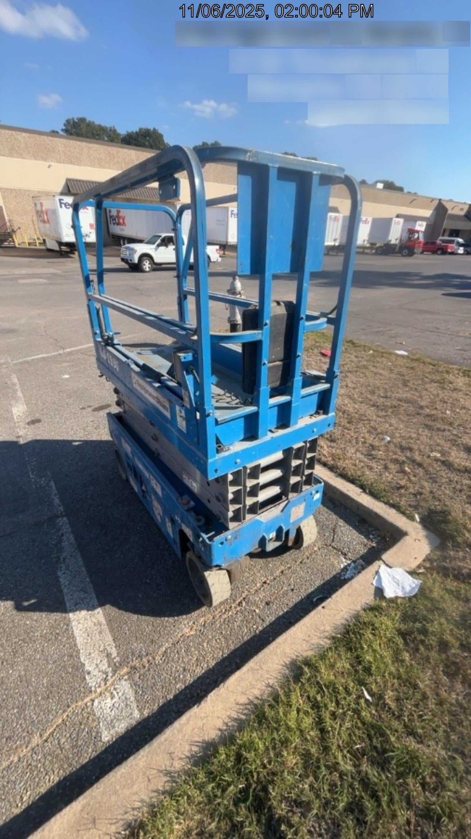 2019 Genie GS-1930 Fixed rails with chain Entry