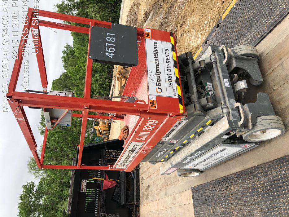 2019 Skyjack SJIII-3219 Standard Options, Trojan Batteries