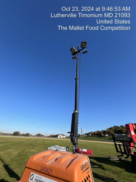 2023 Generac MLT2 Diesel, Flex Switch 120V Input, Powerzone Controller, (4) 320W LED Lights, 4kW Generator, 39.9 Gal Fuel Tank, 2" Ball, T3