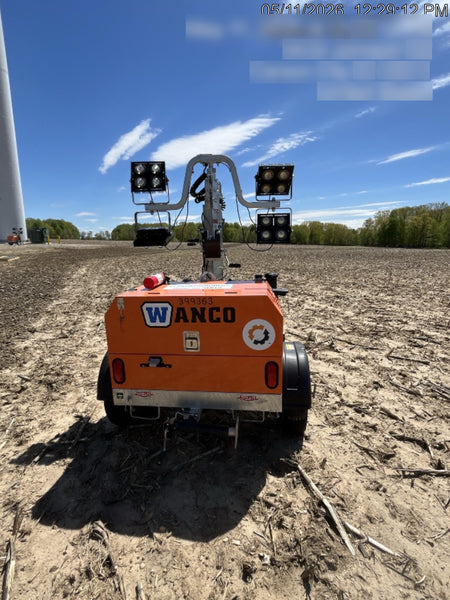 2024 Wanco WLTT-4MM4K Diesel, Deep Sea Controller, Shore Power Plug, Auto Start, (4) 350W LED Floodlights, 4kW Generator, 60 Gal Fuel Tank, 2" Ball, T3
