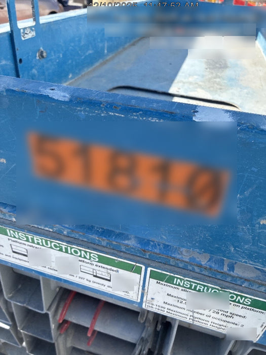 2019 Genie GS-1930 Half Height Swing Gate, 800W Inverter