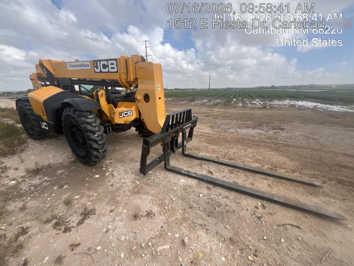 2020 JCB 509-42 Canopy, Solid Tires, Work Lights, Beacon, Aux Hydraulics, Back up Alarm, Lifting Eye, ES Decals