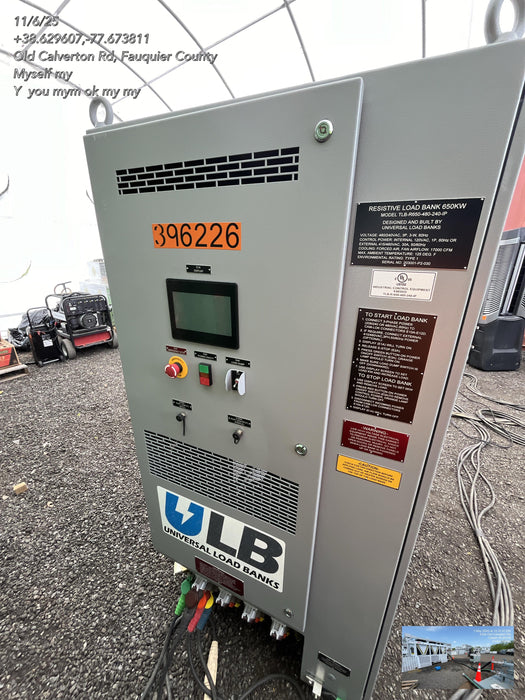 2024 UNIVERSAL LOAD BANKS ULB-R650