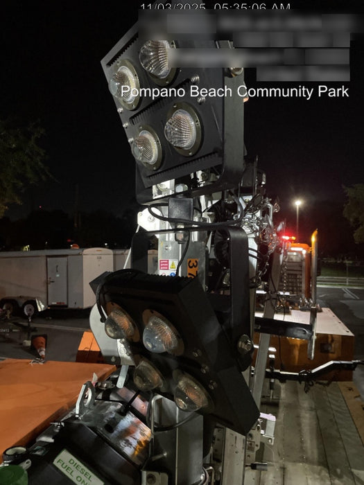 2023 Wanco WLTT-4MM4K Diesel, Deep Sea Controller, Shore Power Plug, Auto Start, (4) 350W LED Floodlights, 4kW Generator, 60 Gal Fuel Tank, 2" Ball, T3