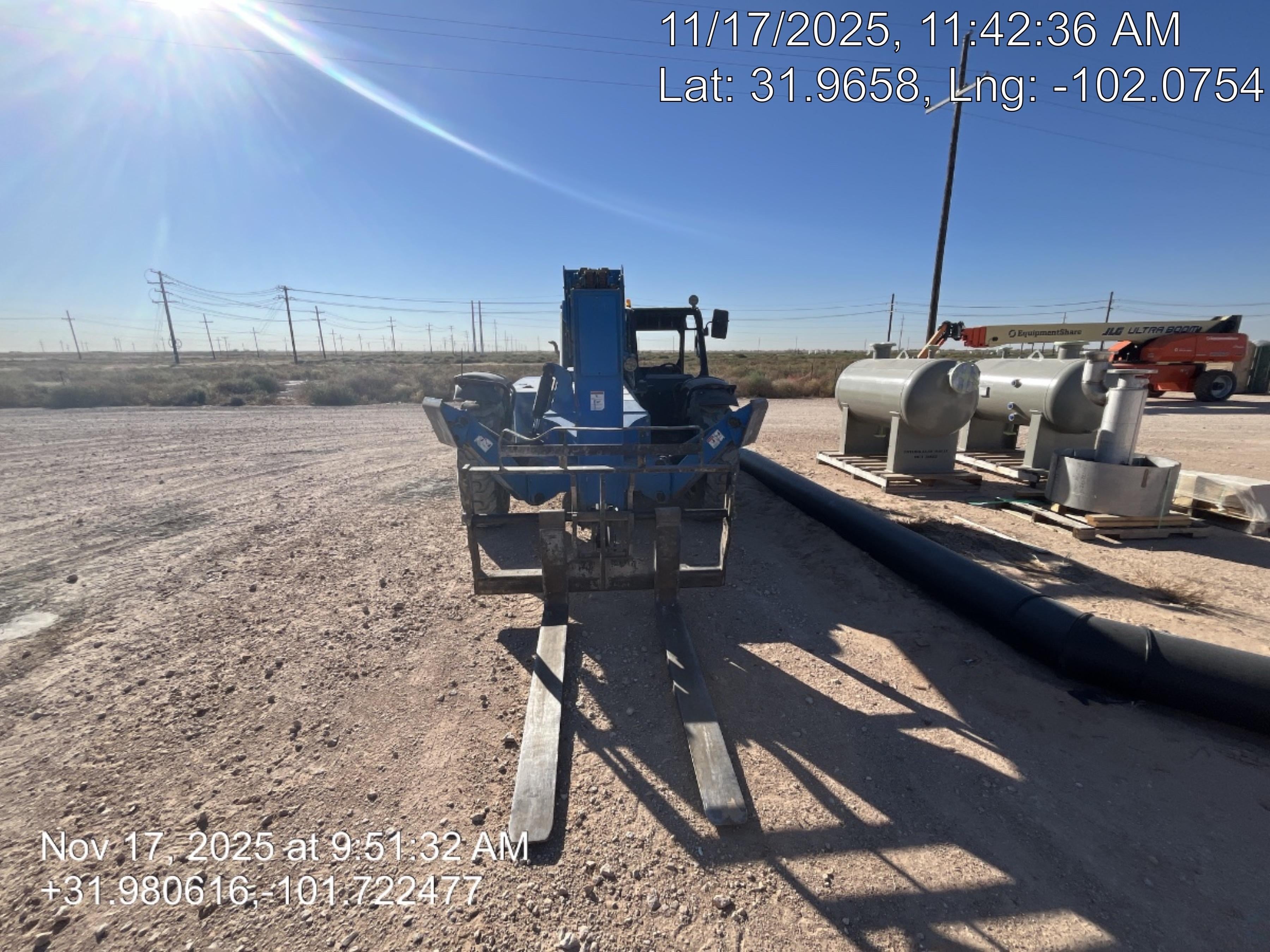 2018 GENIE GTH-1056