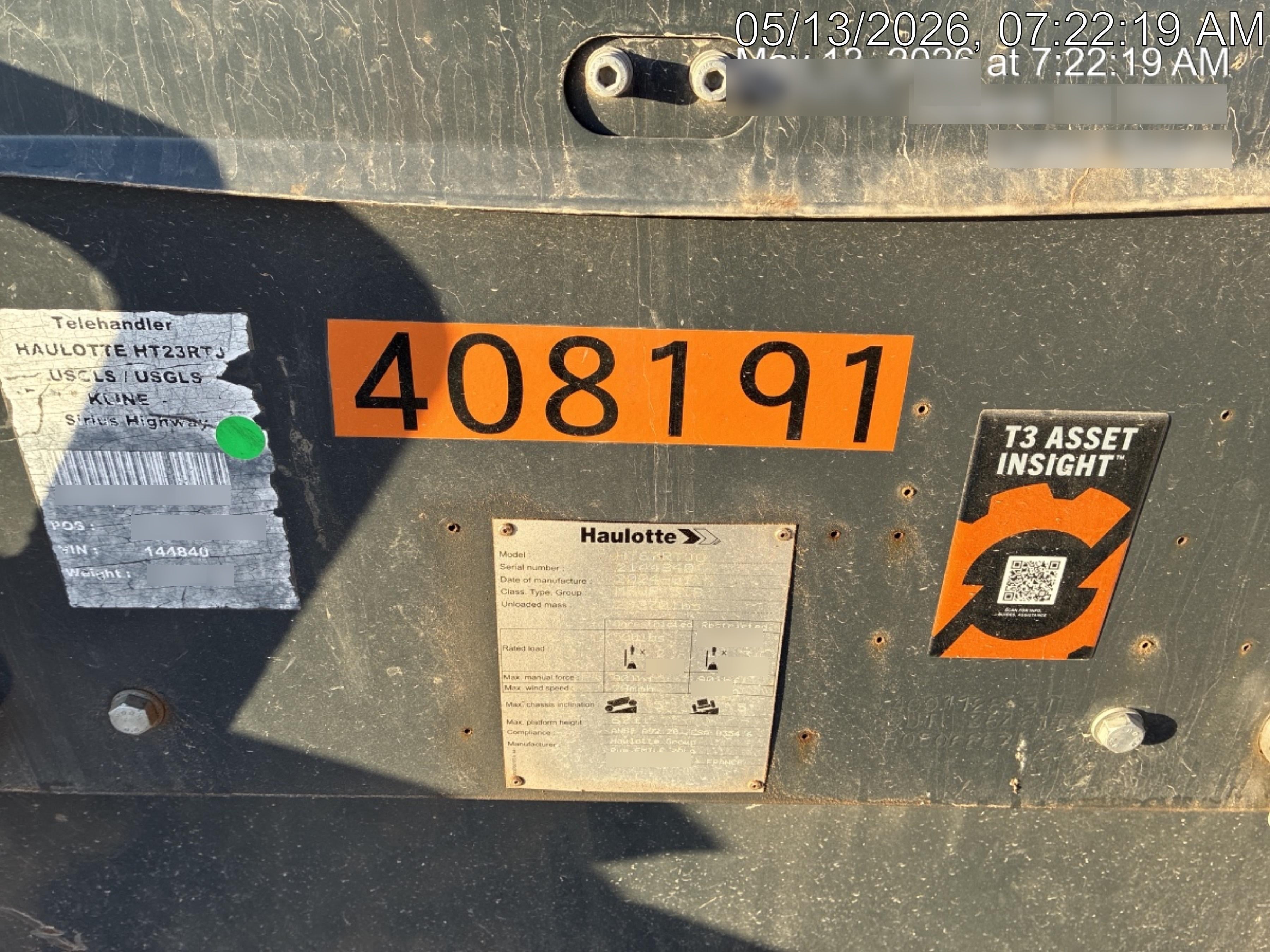2024 HAULOTTE HT67 RTJ O