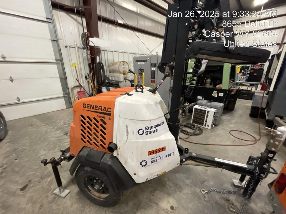 2024 Generac MLT2 Diesel, Flex Switch 120V Input, Powerzone Controller, 
(4) 320W LED Lights, 4kW Generator, 39.9 Gal Fuel Tank, 2" Ball, T3