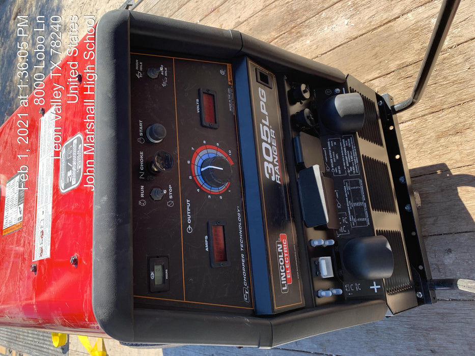 2021 Lincoln Electric Ranger 305 LPG RANGER 305 LPG ONE-PAK