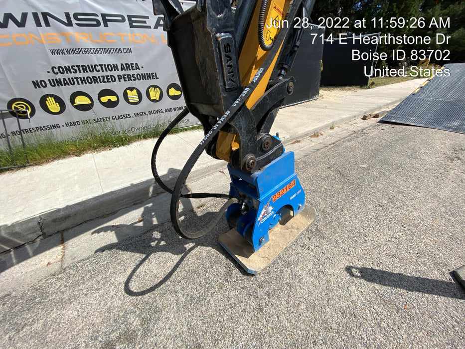 2022 OKADA 12" Plate Compactor - Mini Excavator