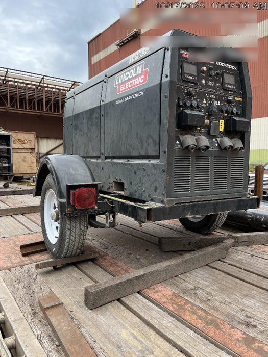 2021 Lincoln Electric Dual Maverick 200/200X Ready Pak 3 (includes trailer, cable rack, fender light kit)