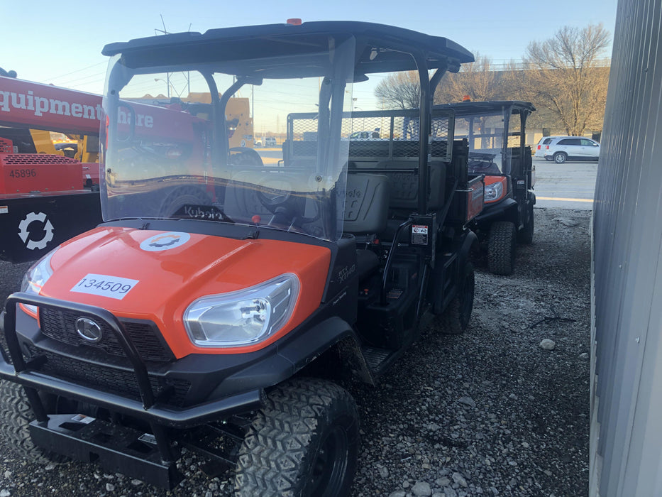 2021 Kubota RTV-X1140W-H Plastic Canopy, Windshield Acrylic Clear, LED Strobe Light, Wire Harness Kit, Back up Alarm