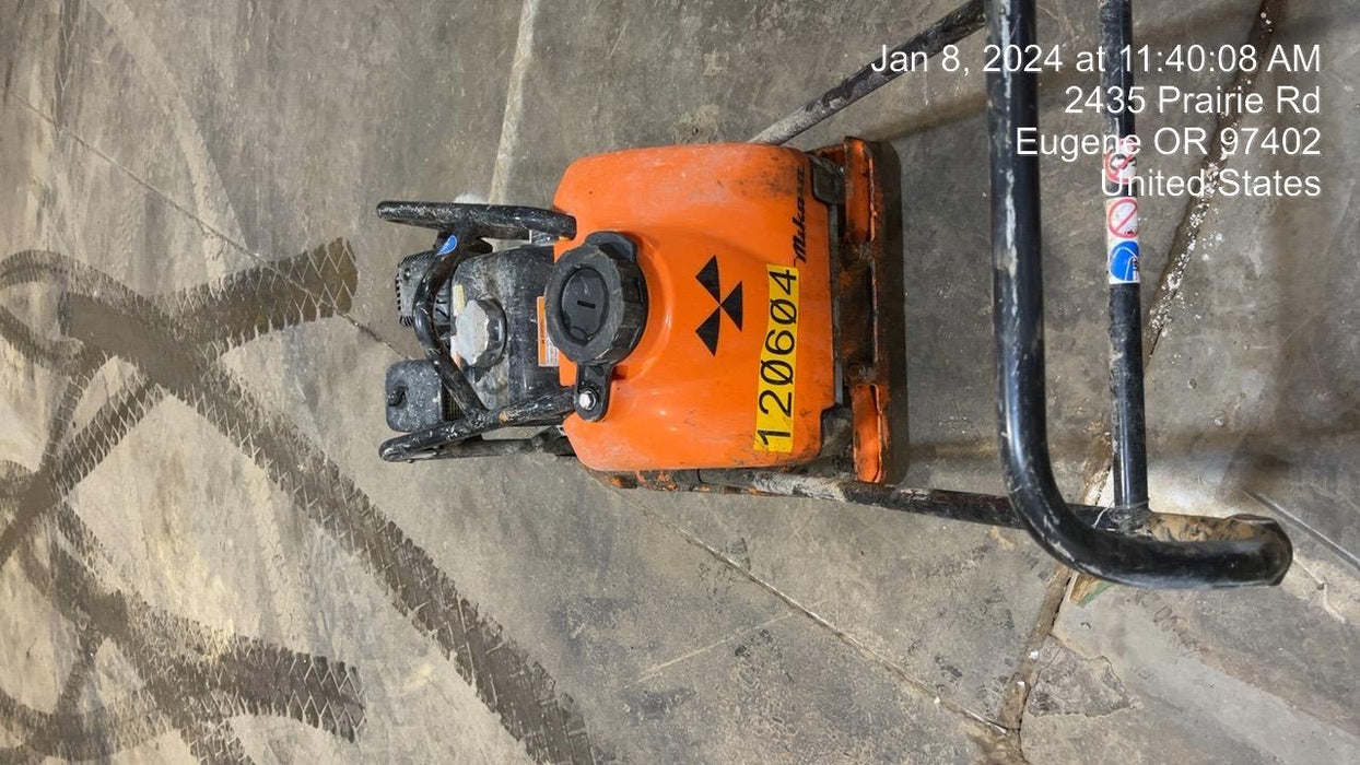 2020 Multiquip MVC88VTH Plate Honda GX160 no water tank 20 wide