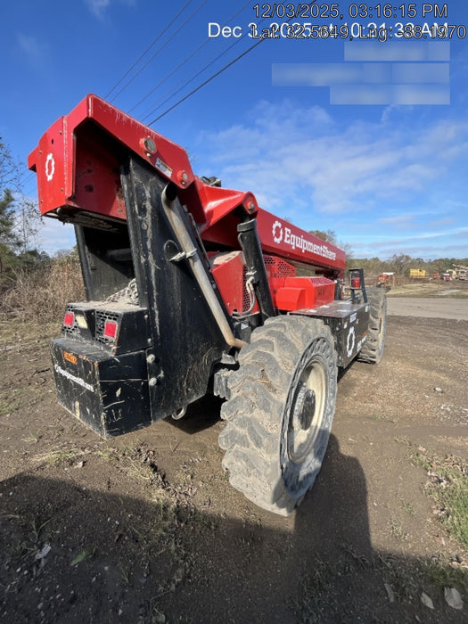 2019 Manitou MTA10055 Canopy, 120 HP, Solid Tires, Work Lights, Lift Hook, Auxiliary Hydraulics 66" Carriage and 60" Forks