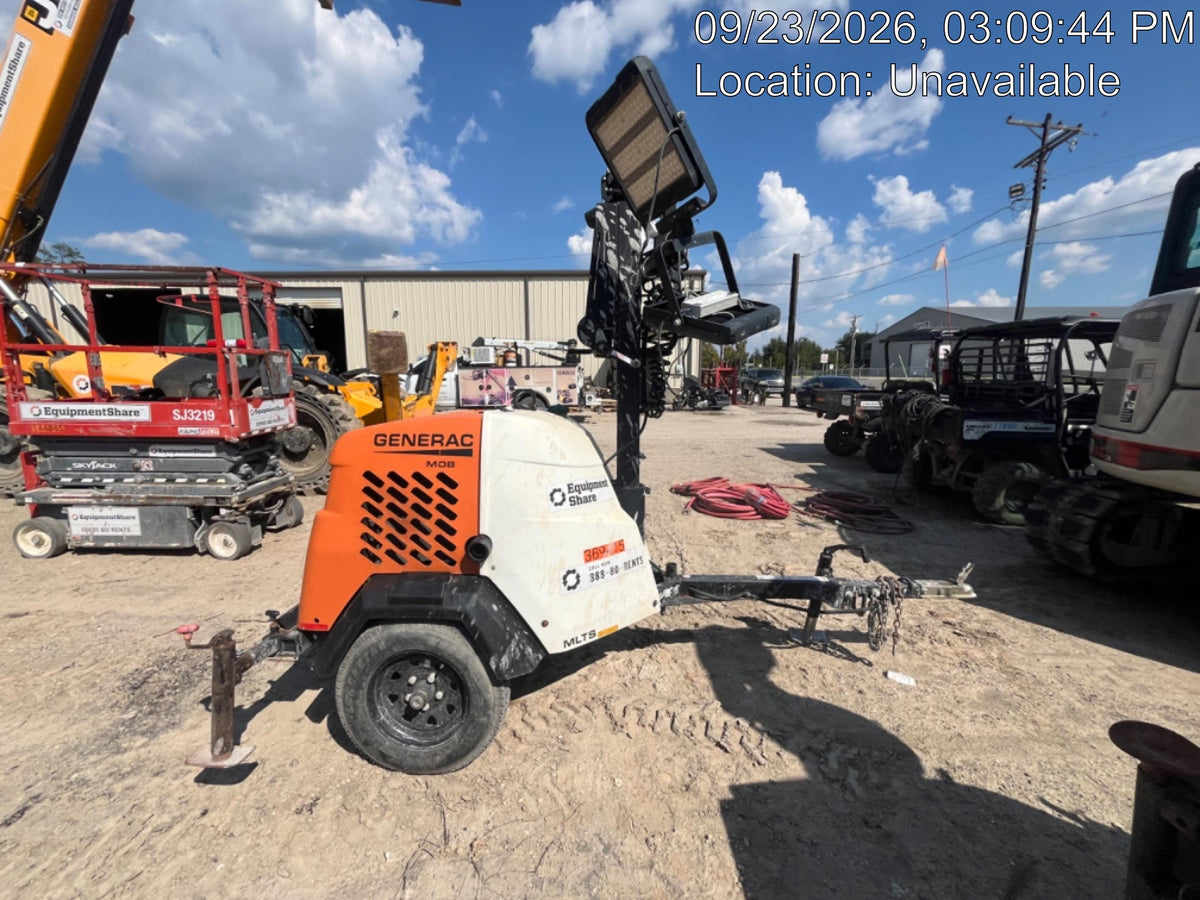 2023 Generac MLT2 Diesel, Flex Switch 120V Input, Powerzone Controller, 
(4) 320W LED Lights, 4kW Generator, 39.9 Gal Fuel Tank, 2" Ball, T3