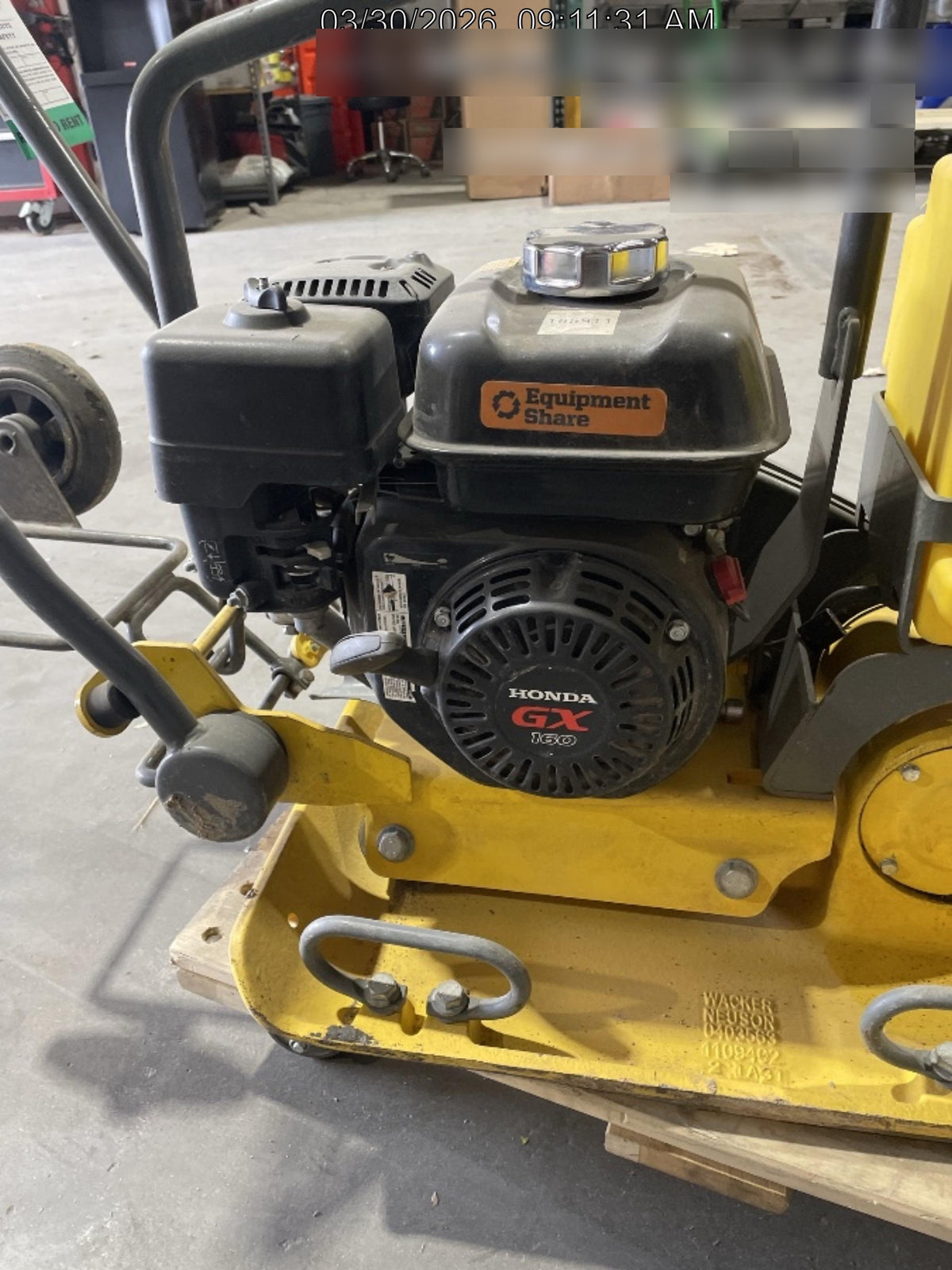 2021 WACKER NEUSON VP1550AW