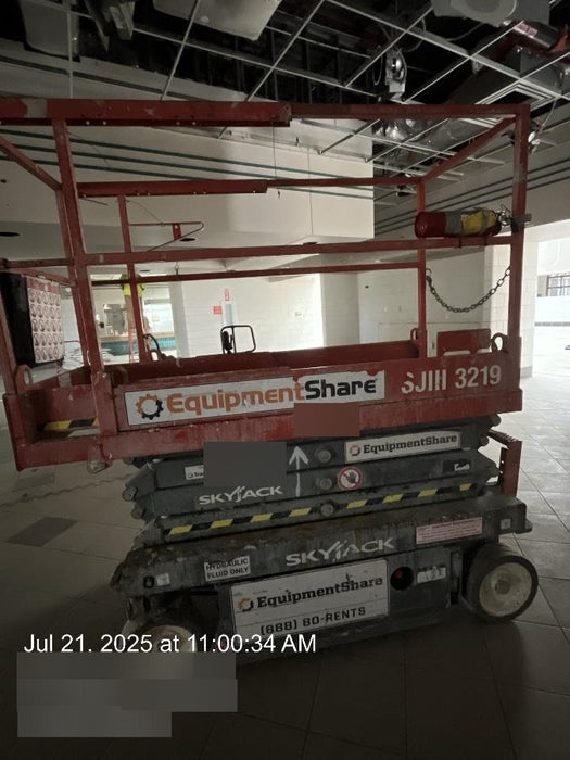2019 Skyjack SJIII-3219 Standard w/Trojan Batteries