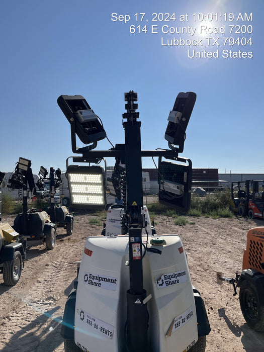 2023 Generac MLT2 Diesel, Flex Switch 120V Input, Powerzone Controller, (4) 320W LED Lights, 4kW Generator, 39.9 Gal Fuel Tank, 2" Ball, T3