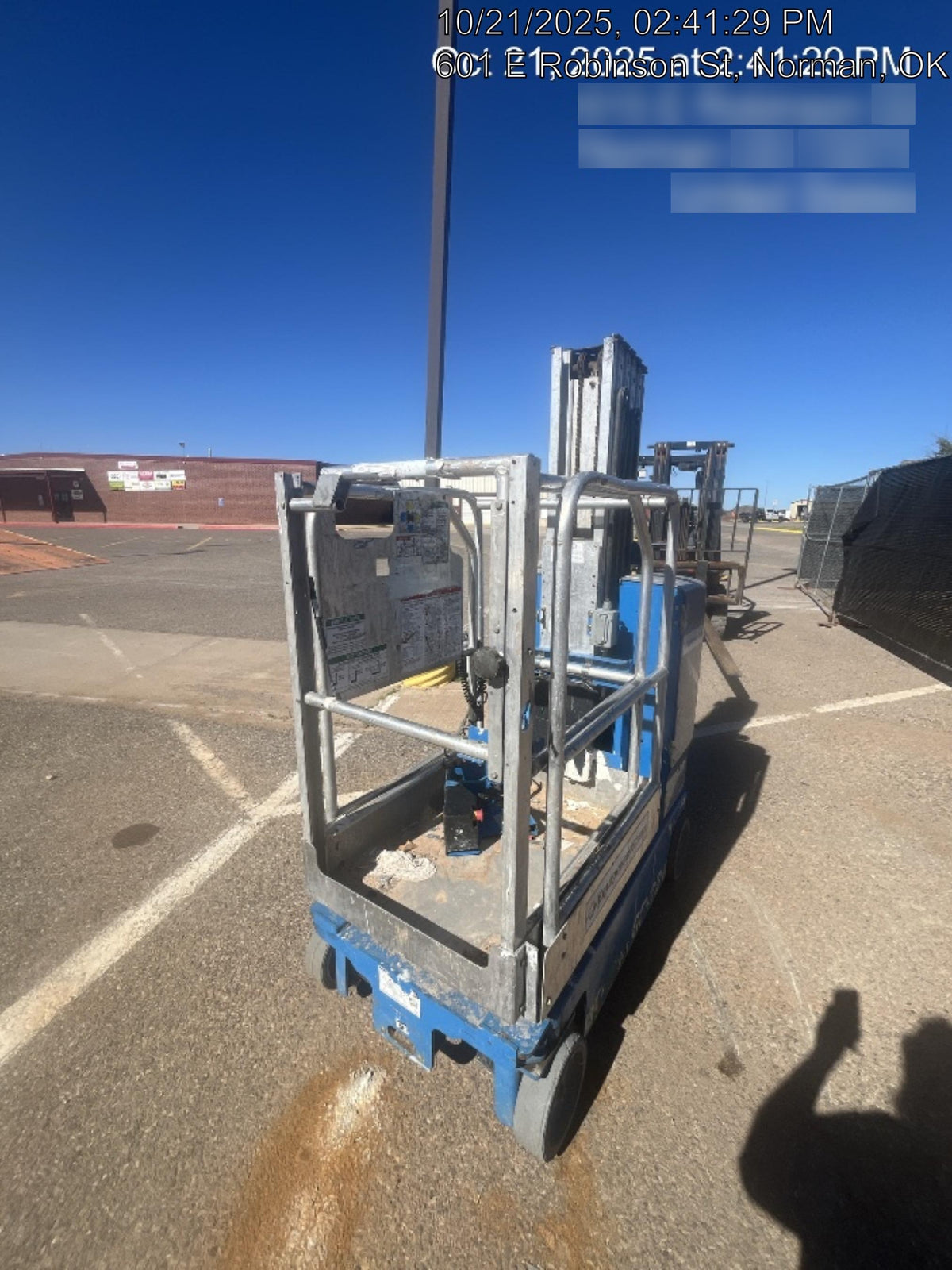 2019 GENIE GR-20