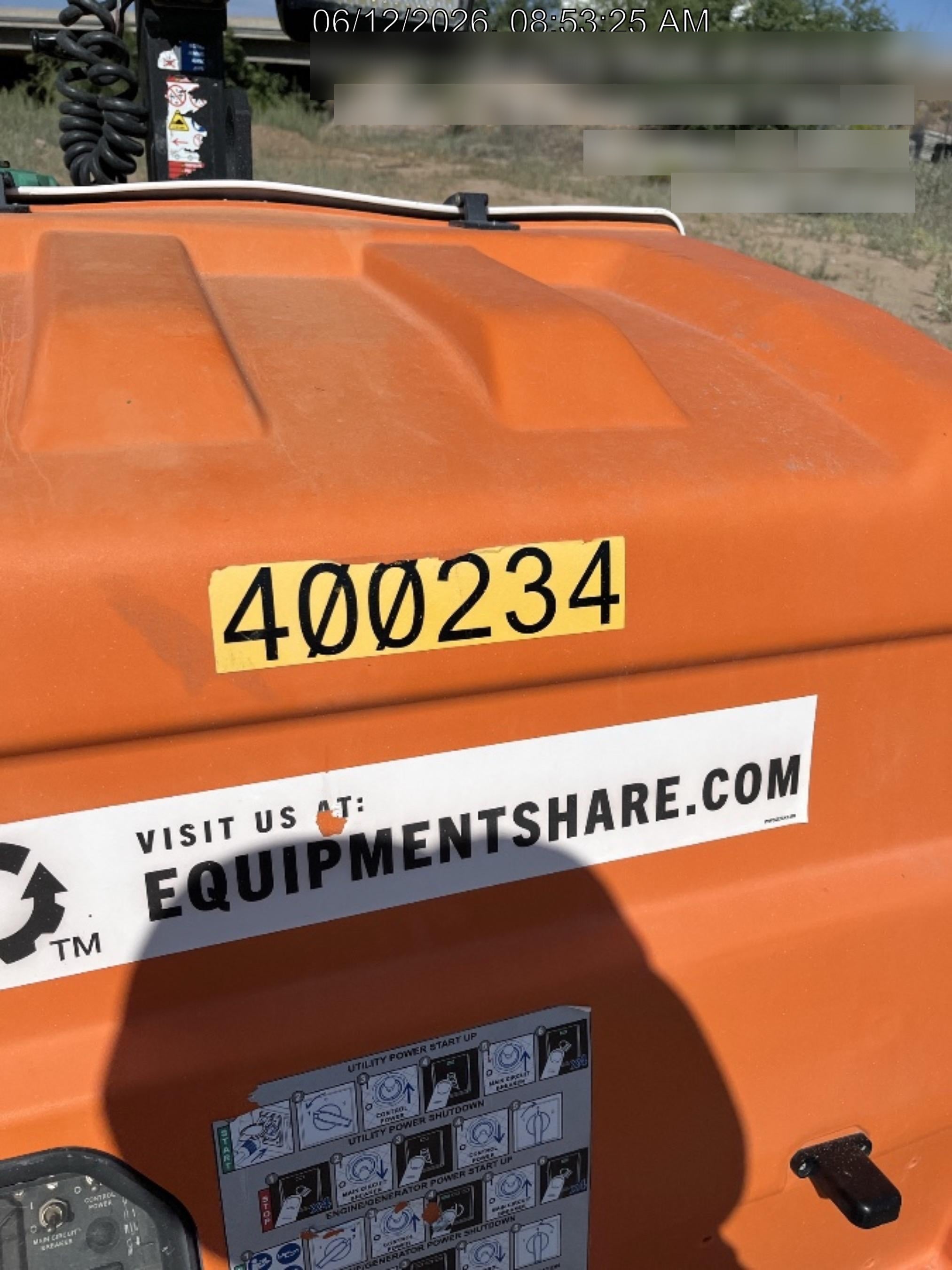 2024 Generac MLT2 Diesel, Flex Switch 120V Input, Powerzone Controller, 
(4) 320W LED Lights, 4kW Generator, 39.9 Gal Fuel Tank, 2" Ball, T3