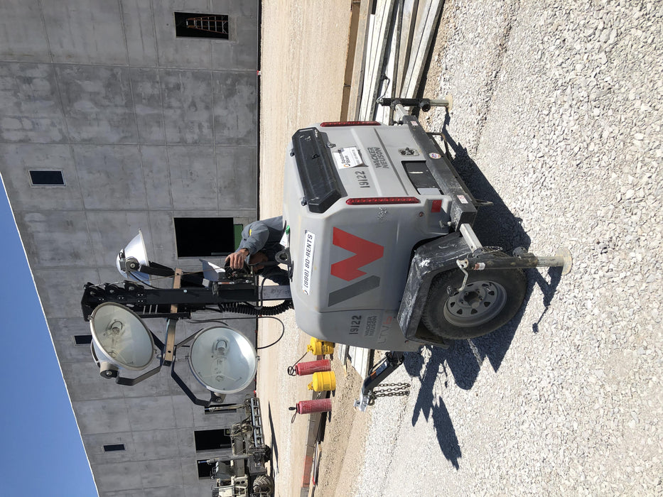 2018 Wacker Neuson LTV6L-MH Wacker Neuson LTV6L Mobile Light Tower w/Fuel Level Sensor Installed