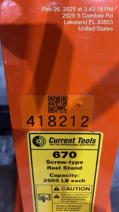 2024 CURRENT TOOLS 670 Current