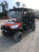 Kubota RTV-X1140W-H 4WD utility cart -LED strobe -Windshield tempered glass -Plastic canopy -Wire harness kit -Backup alarm