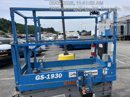 2020 Genie GS-1930 Solid Non Marking Tires, Beacon, Folding rails with half height swing gate