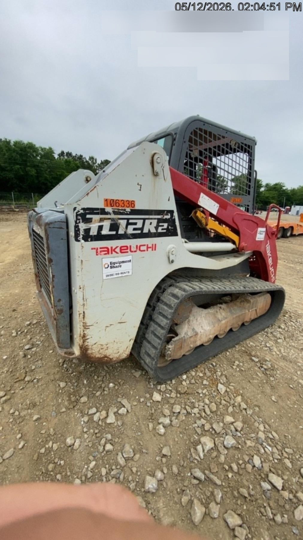 2020 Takeuchi TL12R2-R Canopy, 111hp, Manual QC