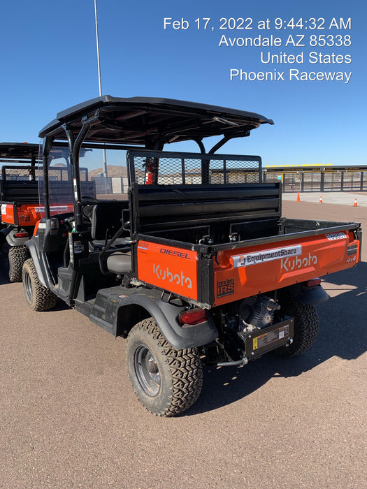 2021 Kubota RTV-X1140W-H Plastic Canopy, Windshield Acrylic Clear, LED Strobe Light, Wire Harness Kit, Back up Alarm