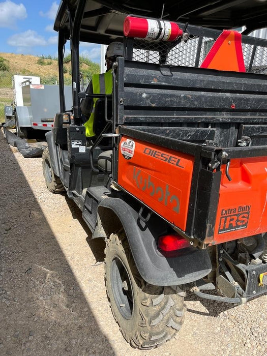 2022 Kubota RTV-X1140W-H Plastic Canopy, Windshield Acrylic Clear, LED Strobe Light, Wire Harness Kit, Back up Alarm