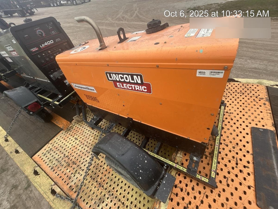 2023 Lincoln Electric LE400 Kubota V1505, Trlr, Cable Rack, Light Kit, ES Decals, T3