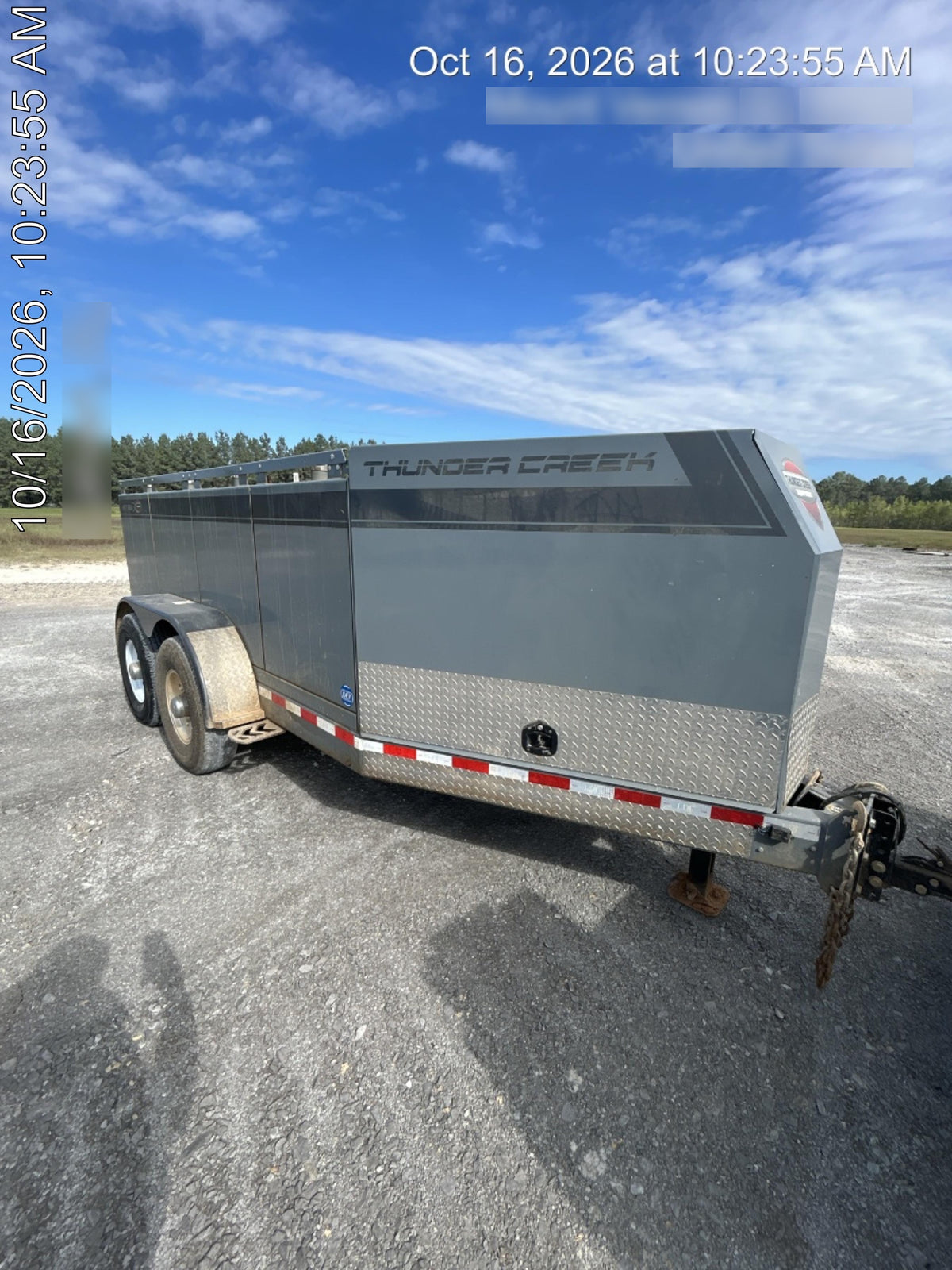 2025 THUNDER CREEK MTT920 - Hazmat not required