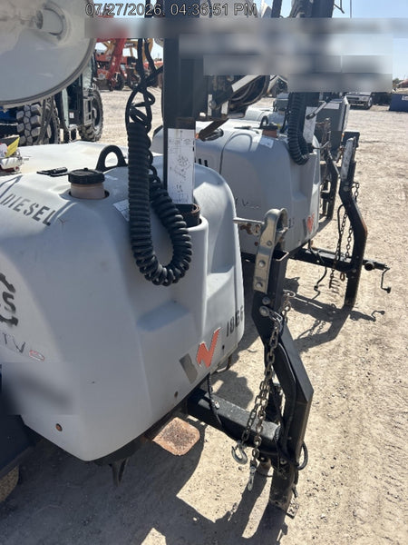 2018 Wacker Neuson LTV6L-MH Wacker Neuson LTV6L Mobile Light Tower w/Fuel Level Sensor Installed