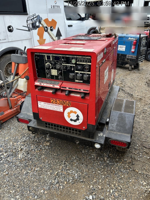 2022 Shindaiwa DGW400MDL Kubota D902 Engine, 23 HP, Dual Op Welder, Wire, Arc, Droop Stick, Tig, and CC Stick Functionality, Simulphase, 3 Phase and 1 Phase Gen Output, Single Axle NB Trlr, Slr Trckl Chrg 12V 12W, Fire Ext