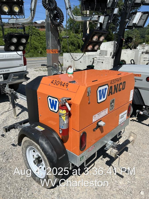 2024 Wanco WLTT-4MM4K Diesel, Deep Sea Controller, Shore Power Plug, Auto Start, (4) 350W LED Floodlights, 4kW Generator, 60 Gal Fuel Tank, 2" Ball, T3
