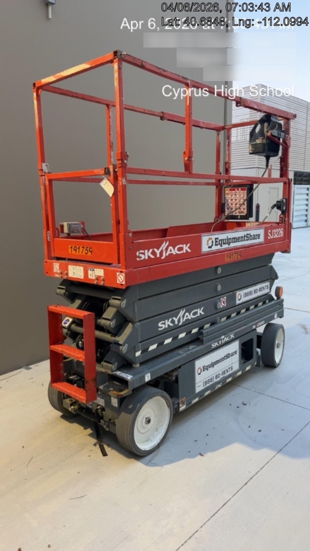 2021 SKYJACK SJ3226