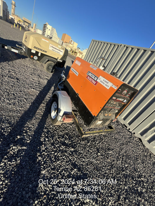 2023 Lincoln Electric LE400 Kubota V1505, Trlr, Cable Rack, Light Kit, ES Decals, T3